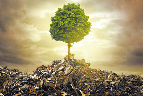 废品回收是一个国家资源可持续发展的前提